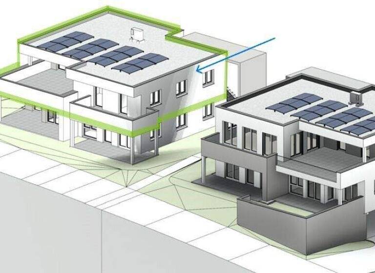 Penthouse zum Kauf - Erstbezug 555.000 € 5 Zimmer 123,6 m² 1. Geschoss frei ab 17.03.2027 Weizenweg Kematen an der Krems 4531