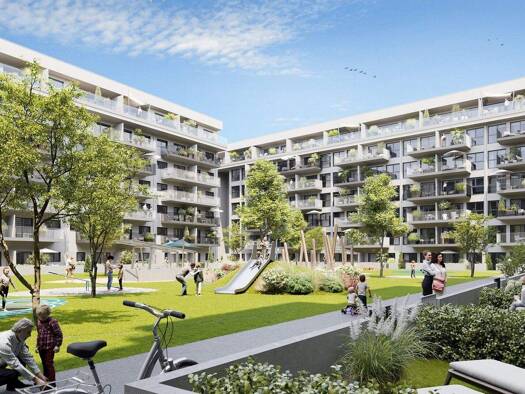 Wohnung zur Miete - Erstbezug 703 € 3 Zimmer 63,3 m² EG frei ab 01.06.2026 Fröhlichgasse 23-35 Jakomini Graz 8010