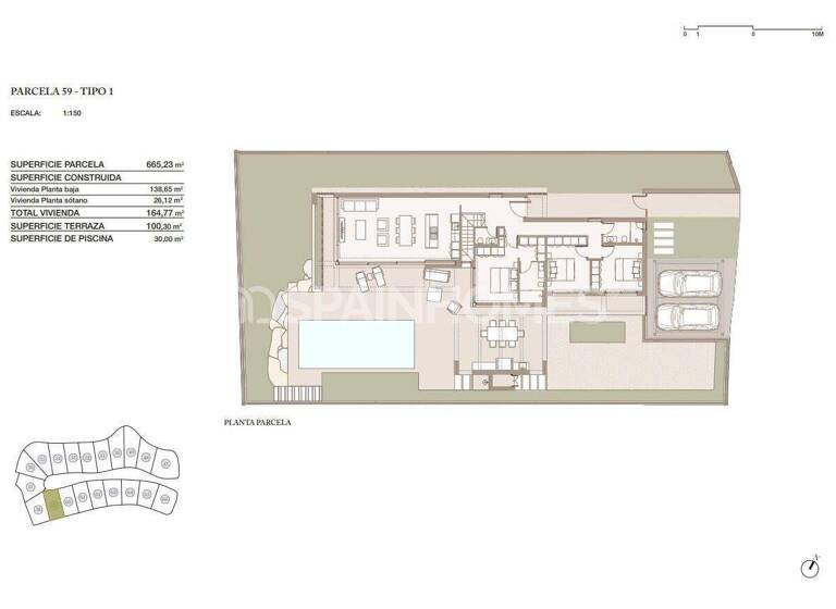 Einfamilienhaus zum Kauf 1.575.000 € 5 Zimmer 334 m² 1.059 m² Grundstück Alicante 03193