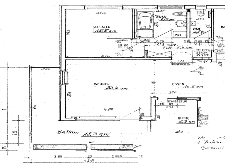 Wohnung zur Miete 1.050 € 3 Zimmer 97,5 m² Büchenbach Erlangen 91056