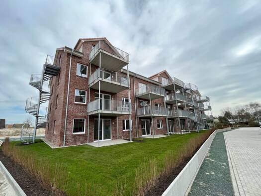 Wohnung zur Miete 730 € 2 Zimmer 58,4 m² 2. Geschoss frei ab 01.07.2026 Lüch Op 24 Garding 25836