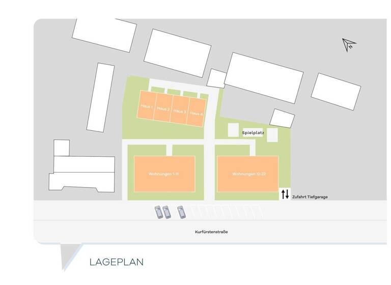 Wohnung zum Kauf - Neubau provisionsfrei 524.900 € 4 Zimmer 89,6 m² 2. Geschoss Königswinter 53639