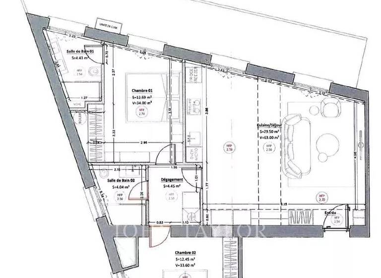 Studio zum Kauf provisionsfrei 6.500.000 € 3 Zimmer 98 m² 5. Geschoss Monaco 98000