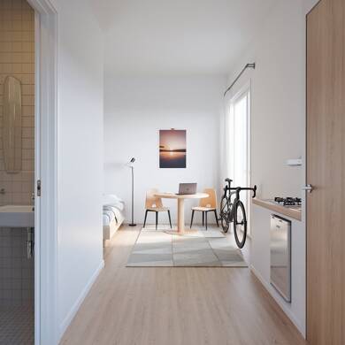 Studio zum Kauf 57.000 € 1 Zimmer 21,2 m² Innenstadt Kaiserslautern 67657