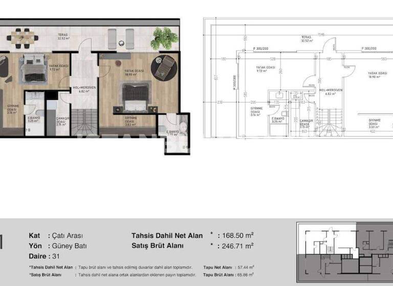 Wohnung zum Kauf 287.000 € 2 Zimmer 74 m² EG Istanbul 34746