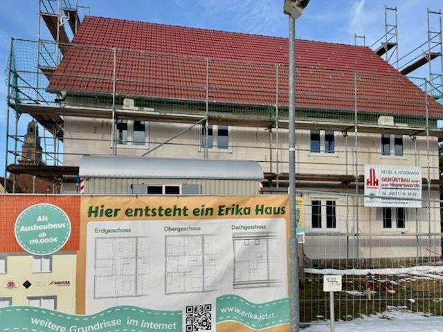 Immobilie in Lauta - Doppelhaus-Hälfte in Laubusch, bezugsfertig im Juni 2026 - Bild 0