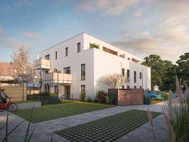 Wohnung zum Kauf - Neubau provisionsfrei 338.000 € 2 Zimmer 48,6 m² 1. Geschoss frei ab sofort Schwabacher Straße Feucht 90537