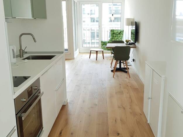 Studio zur Miete Wohnen auf Zeit 1.890 € 1 Zimmer 41 m² frei ab 01.07.2026 Schwabing-Freimann München 80807