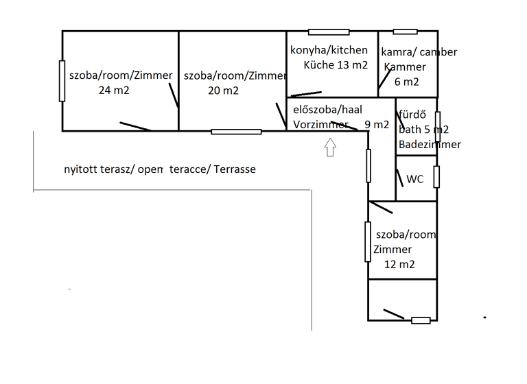 Einfamilienhaus zum Kauf provisionsfrei 250.000 € 4 Zimmer 100 m² 20.257 m² Grundstück Böhönye