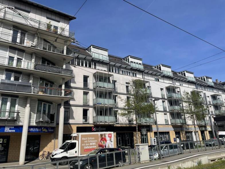 Wohnung zum Kauf provisionsfrei 259.500 € 3 Zimmer 72,7 m² 1. Geschoss Durlacher Allee 27 Oststadt Karlsruhe 76131