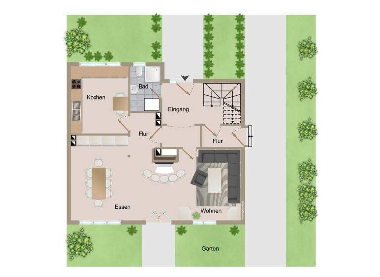 Doppelhaushälfte zum Kauf 275.000 € 4 Zimmer 138 m² 895 m² Grundstück frei ab sofort Jever 26441