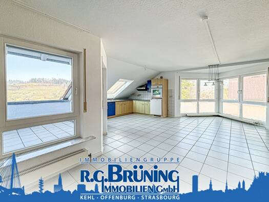 Wohnung zum Kauf 229.000 € 2 Zimmer 79,9 m² Dachgeschoss, 2. Geschoss Ohlsbach 77797