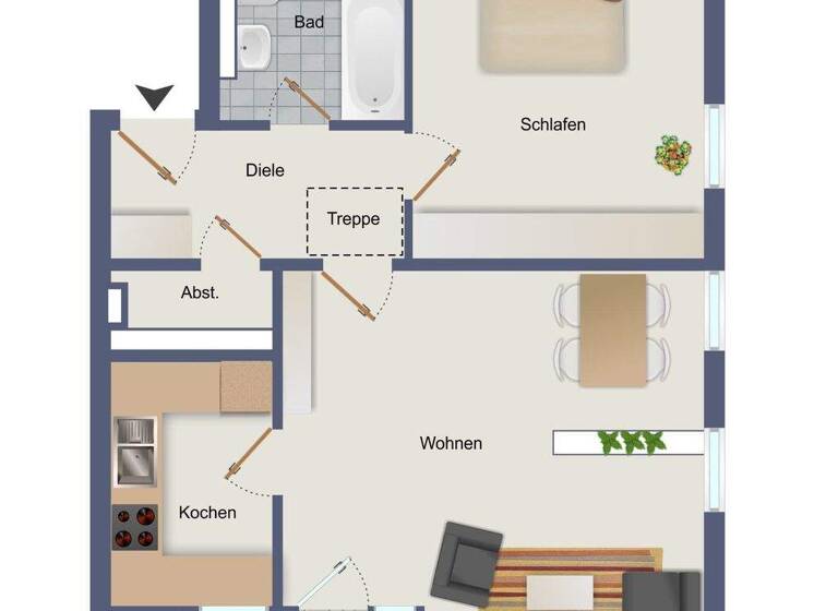 Maisonette zum Kauf 218.000 € 3,5 Zimmer 74 m² Untersulmetingen Laupheim 88471