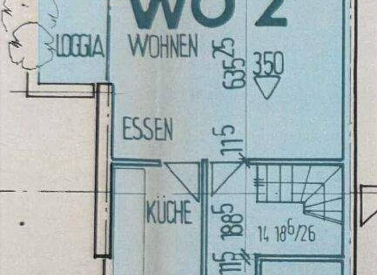 Maisonette zur Miete 380 € 3 Zimmer 90 m² Wiesmoor 26639