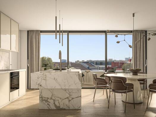 Wohnung zum Kauf - Erstbezug 890.000 € 2 Zimmer 76,4 m² 4. Geschoss Gumpendorfer Straße Mariahilf 1060