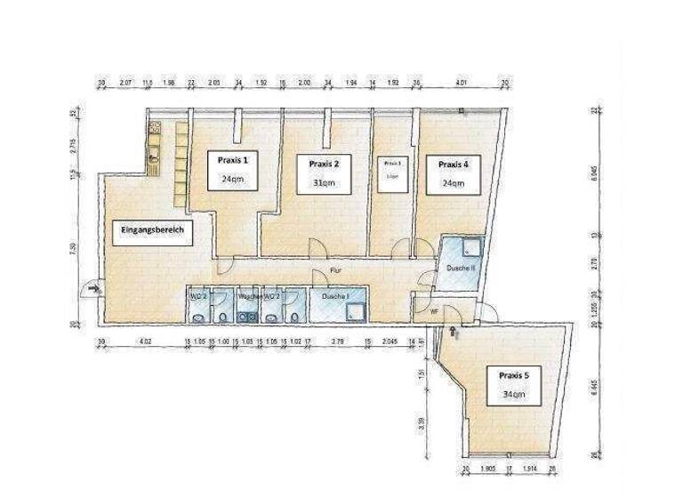 WG-Zimmer zur Miete 250 € 31 m² 2. Geschoss frei ab 01.05.2026 Schweiggerstraße 2 Glockenhof Nürnberg 90478