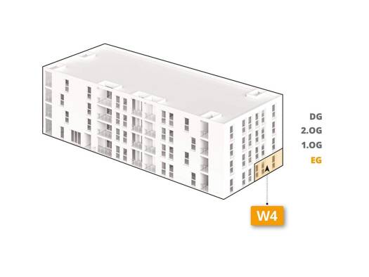 Wohnung zum Kauf - Erstbezug 338.590 € 2 Zimmer 68,4 m² EG Scheffelstraße 3b Grenzach Grenzach-Wyhlen 79639