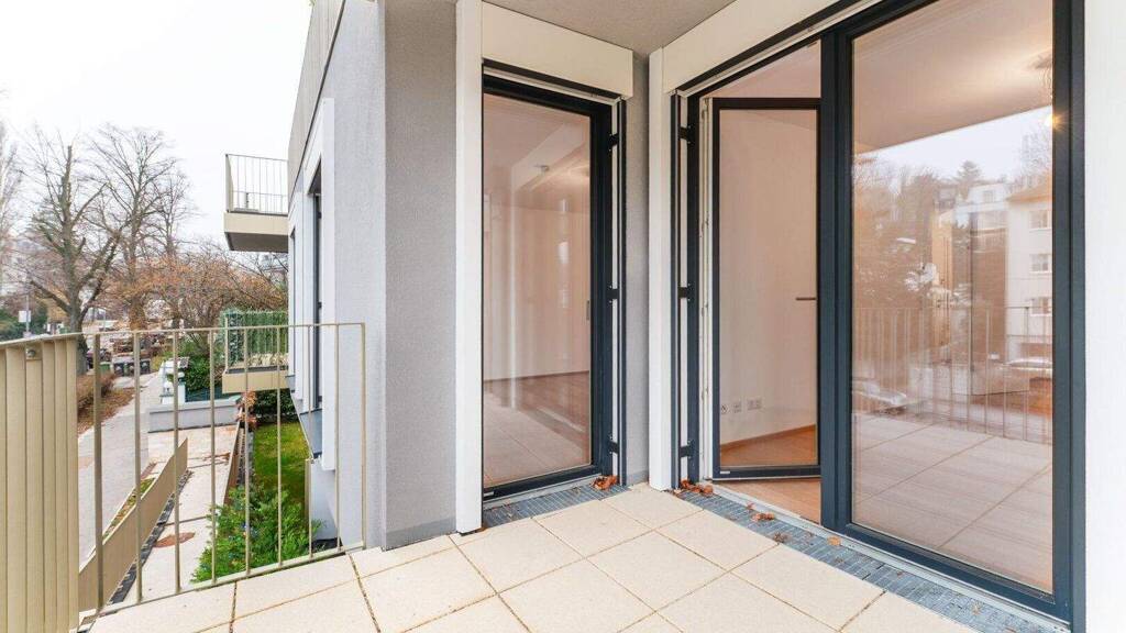 Wohnung zur Miete - Erstbezug 956 € 2 Zimmer 58,1 m² 1. Geschoss frei ab 15.03.2026 Krottenbachstraße Wien 1190