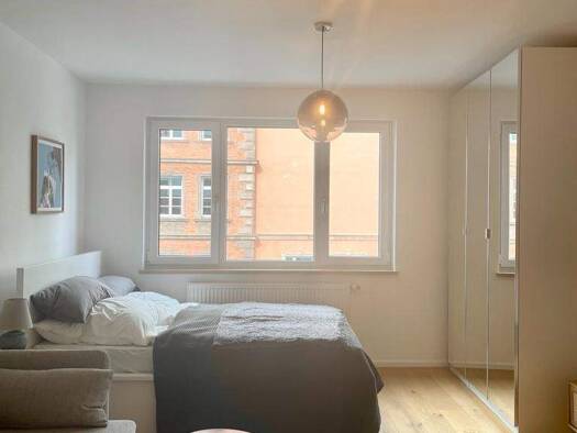 Wohnung zur Miete 790 € 1 Zimmer 27 m² 1. Geschoss frei ab sofort St Johannis Nürnberg 90419