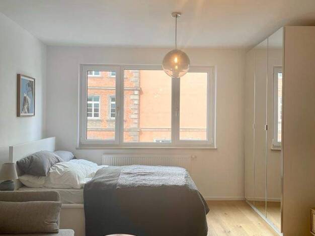 Wohnung zur Miete 790 € 1 Zimmer 27 m² 1. Geschoss frei ab sofort St Johannis Nürnberg 90419