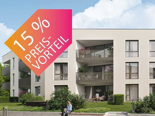 Wohnung zum Kauf - Neubau provisionsfrei 336.000 € 2 Zimmer 62 m² 2. Geschoss Offnadinger Straße 4 Kirchhofen Ehrenkirchen 79238
