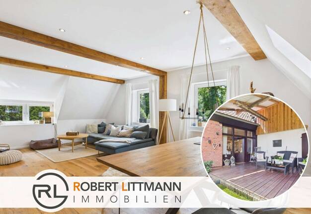 Wohnung zum Kauf 277.000 € 4,5 Zimmer 153 m² Dachgeschoss, 1. Geschoss Fischerhude Ottersberg 28870