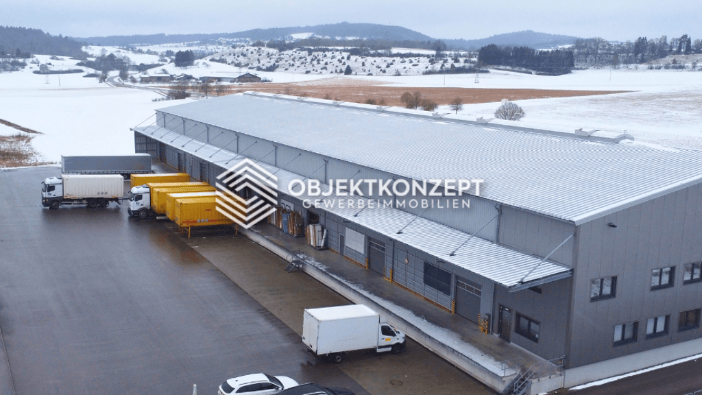 Lagerhalle zur Miete 3.500 m² Lagerfläche teilbar ab 500 m² Münsingen 72525