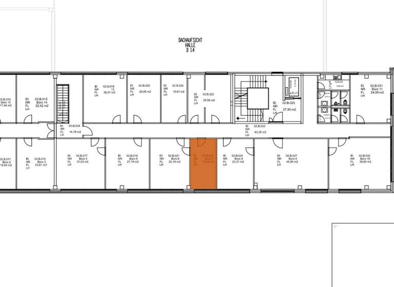 Bürofläche zur Miete 546 € 26,4 m²<br/>Bürofläche Wetzlarer Str. 28-58a Babelsberg Süd Potsdam 14482