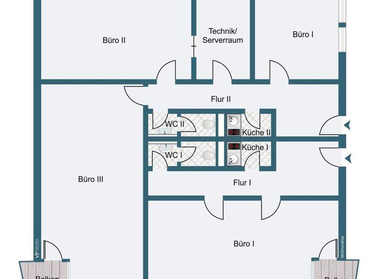 Bürofläche zum Kauf 195.000 € 135,5 m² Bürofläche teilbar ab 91,7 m² Ober-Roden Rödermark 63322
