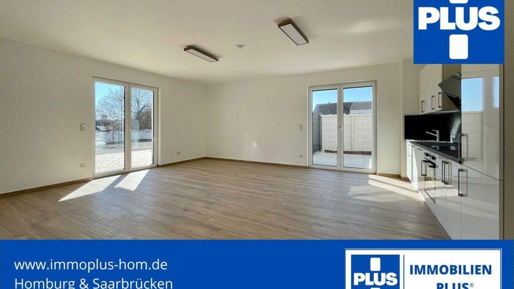 Wohnung zur Miete 1.200 € 3 Zimmer 91 m² Erbach Homburg 66424