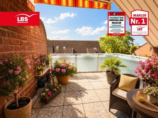 Wohnung zum Kauf 119.900 € 2,5 Zimmer 59,4 m² 2. Geschoss frei ab sofort Friedrichsfeld Voerde (Niederrhein) 46562