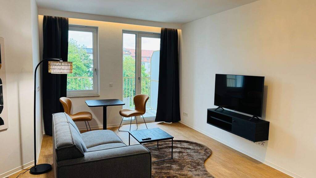 Wohnung zur Miete auf Zeit 1.362 € 2 Zimmer 50 m² frei ab sofort Waldstraße 2a Zentrum-Nordwest Leipzig 04105