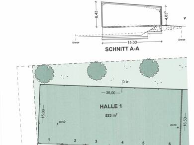 Lagerhalle zur Miete provisionsfrei 4,50 € 534 m² Lagerfläche Wiesenweg 17 Goßmannsdorf Ochsenfurt 97199