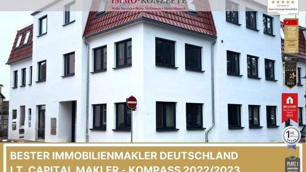 Wohnung zum Kauf - Erstbezug 181.510 € 2 Zimmer 51,9 m² Lange Str. 14 Parchim 19370