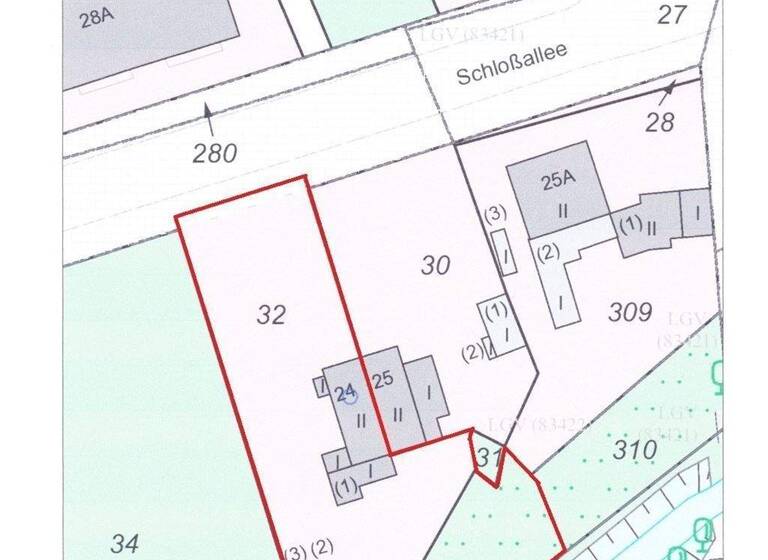 Grundstück zum Kauf provisionsfrei 1.200.000 € 1.530 m² Grundstück Schloßallee 24 Niederschönhausen Berlin 13156