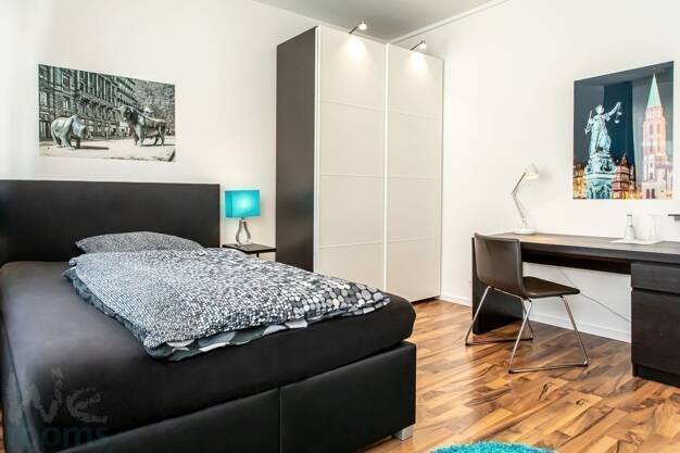 WG-Zimmer zur Miete Wohnen auf Zeit 450 € 18 m² 4. Geschoss frei ab sofort Elbestraße 00 4.OGli Bahnhofsviertel Frankfurt am Main 60329