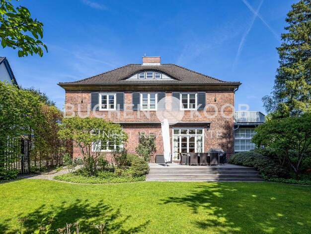 Villa zum Kauf 3.550.000 € 9 Zimmer 321 m² 1.300 m² Grundstück Groß Flottbek Hamburg 22607