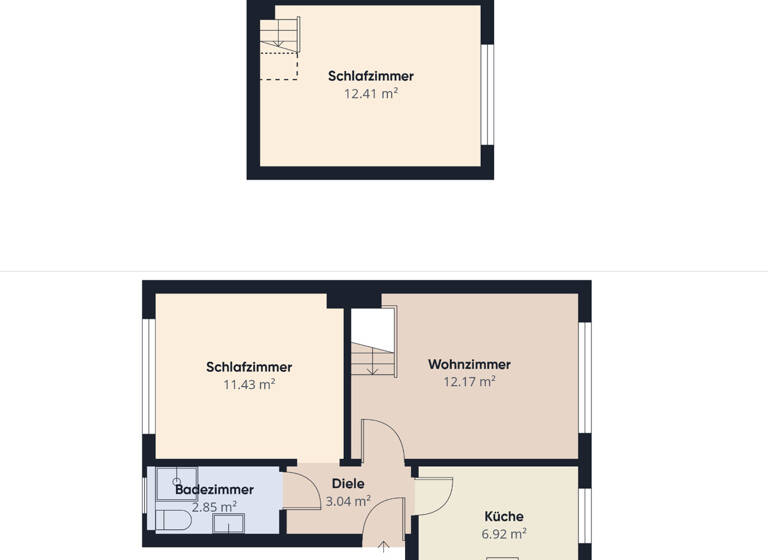 Wohnung zum Kauf 107.900 € 3 Zimmer 50 m² EG Lindenhof Bremen 28237