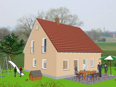 Einfamilienhaus zum Kauf provisionsfrei 387.000 € 6 Zimmer 144 m² 667 m² Grundstück Föhrenwald Obererlbach Haundorf 91729