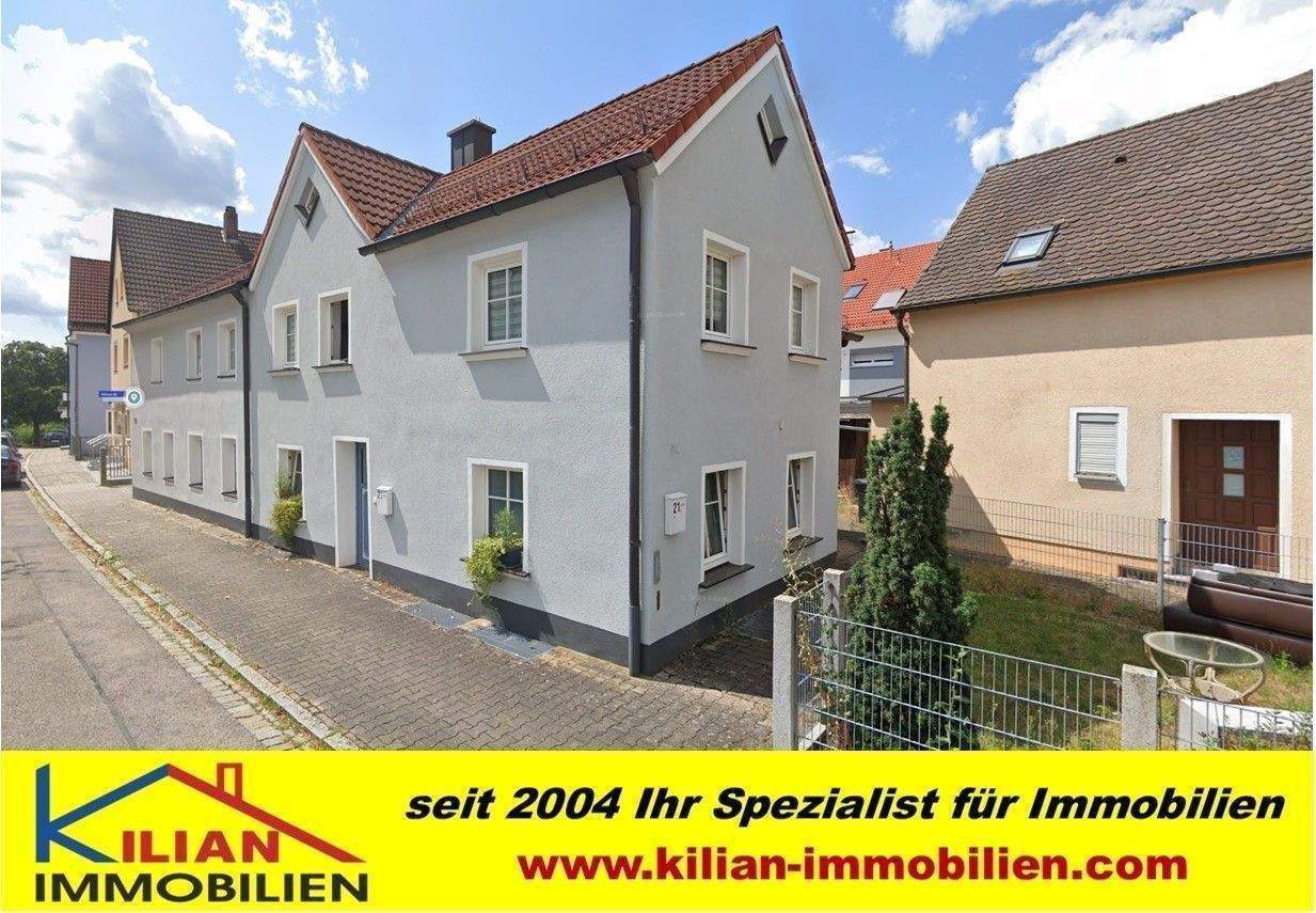 Immobilie in Allersberg - KILIAN IMMOBILIEN! KOMPLETT RENOVIERTE DHH MIT KELLER + 2 WOHNUNGEN MIT 100 M² WFL IN ALLERSBERG! TERRASSE * GARTEN  - Bild 0