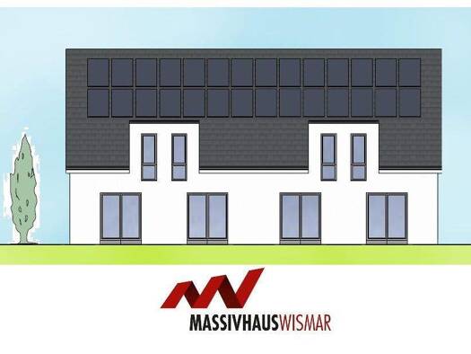 Doppelhaushälfte zum Kauf - Erstbezug provisionsfrei 388.000 € 4 Zimmer 131 m² 750 m² Grundstück frei ab 01.12.2026 Friedensweg Lübstorf 19069