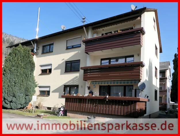 Wohnung zum Kauf 155.000 € 3 Zimmer 62,7 m² 1. Geschoss frei ab sofort Calmbach Bad Wildbad 75323