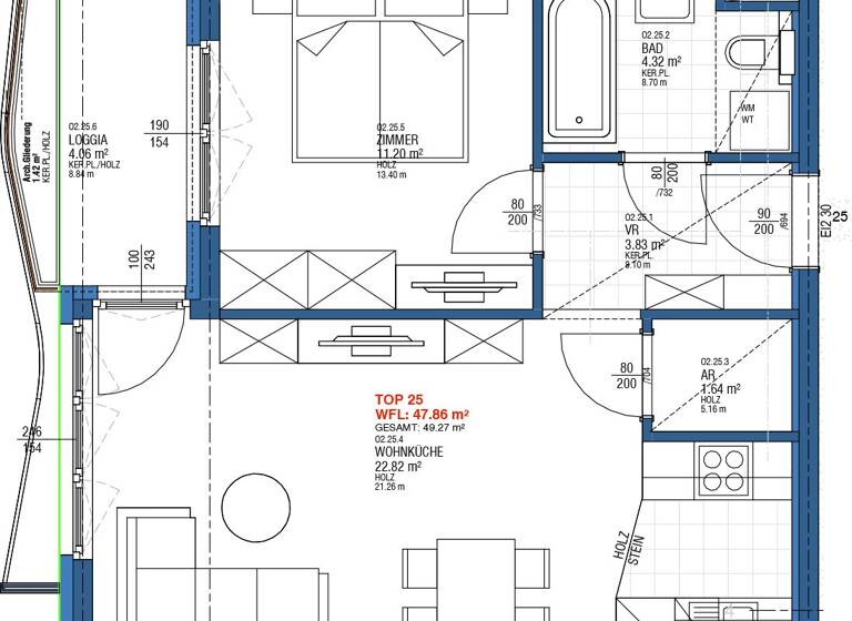 Wohnung zur Miete 764 € 2 Zimmer 43,8 m² frei ab 01.06.2026 Wien 1160