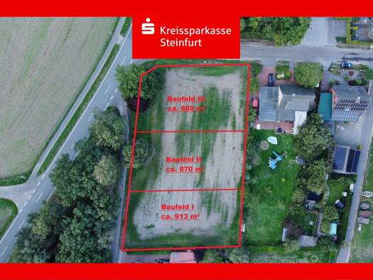 Grundstück zum Kauf 91.300 € 913 m² Grundstück Püttenbeck Recke 49509