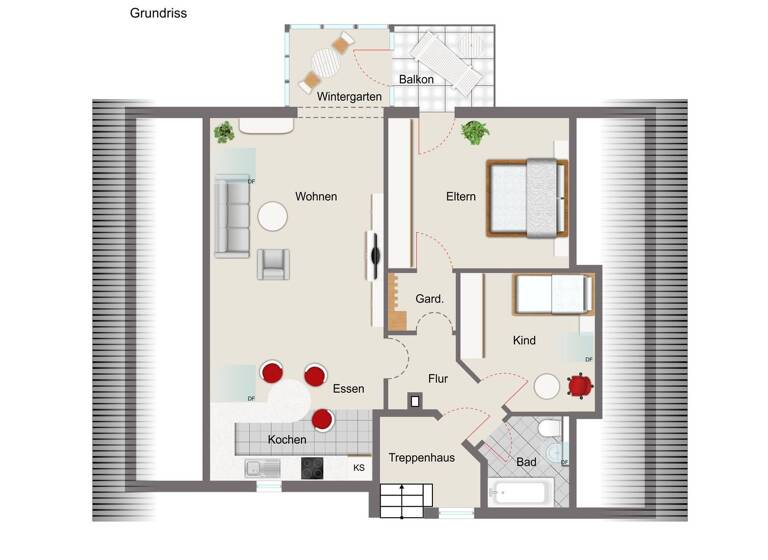 Wohnung zum Kauf 165.000 € 3 Zimmer 73 m² Ruhstorf 94099