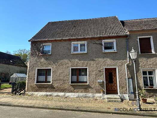 Reihenendhaus zum Kauf 38.000 € 4 Zimmer 140 m² 163 m² Grundstück Predigerstraße 12 Freyenstein Wittstock/Dosse 16918