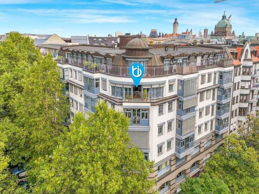 Wohnung zum Kauf 399.500 € 3 Zimmer 98,9 m² 6. Geschoss frei ab 01.01.2027 Zentrum-Süd Leipzig 04107
