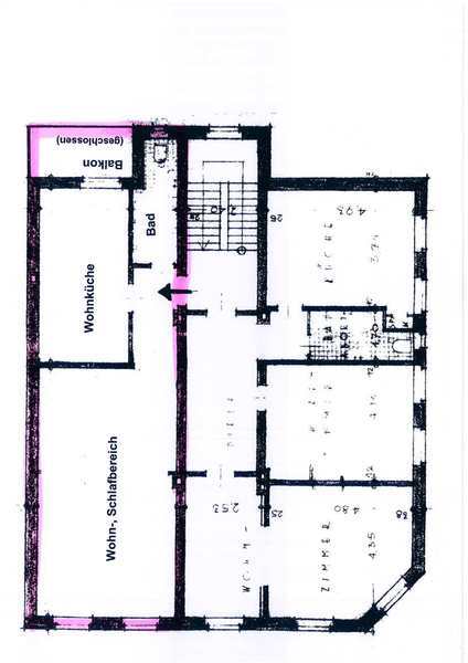 Wohnung zur Miete 700 € 2 Zimmer 73 m²<br/>Wohnfläche ab sofort<br/>Verfügbarkeit Kaiserstr. Kaiserbrunnen Dortmund 44135