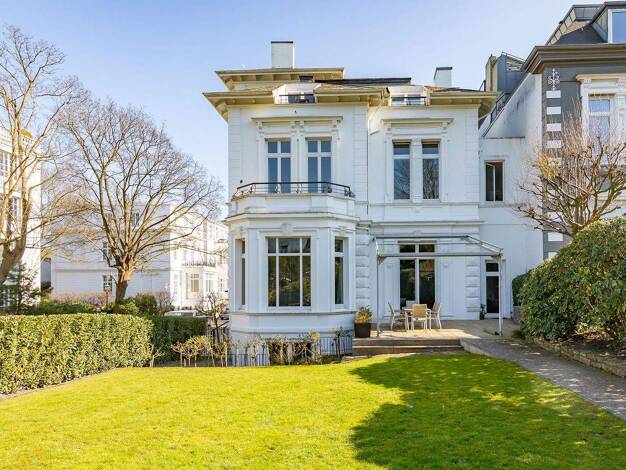 Haus zum Kauf 7.850.000 € 12 Zimmer 567 m² 1.168 m² Grundstück Harvestehude Hamburg 20149