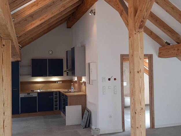 Wohnung zur Miete 960 € 1 Zimmer 106 m² 2. Geschoss Wasserburger Straße 24 Steinhöring Steinhöring 85643